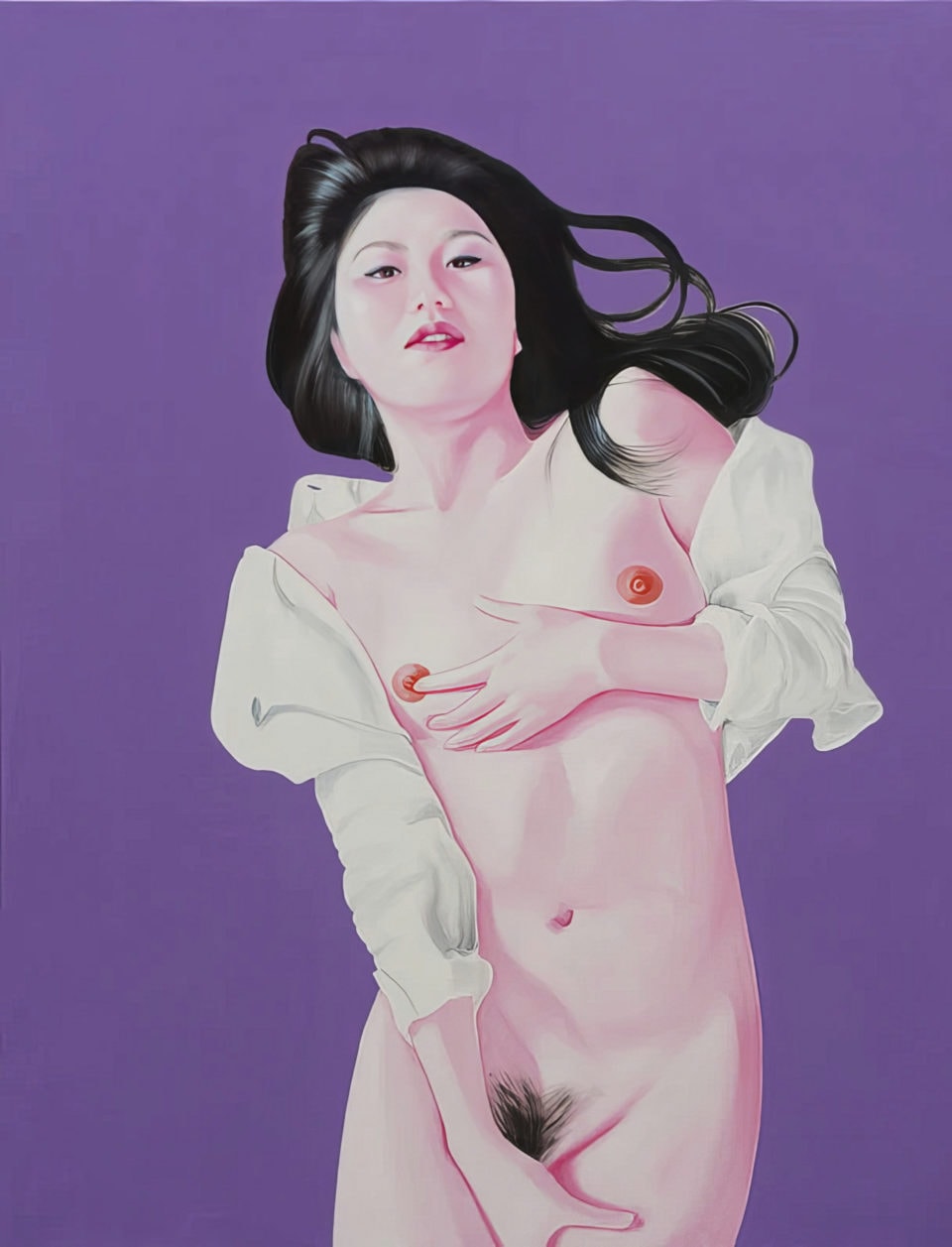 Eunji Huile sur toile oil on canvas 116 x 89 cm