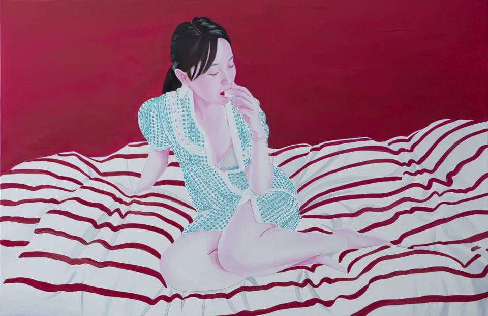 Macaron huile sur toile oil on canvas 101x 154 cm